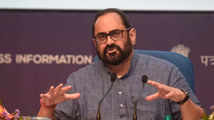 Government IT Minister Rajeev Chandrasekhar